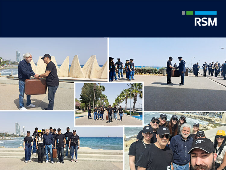 RSM Cyprus walks the path of hope with "Christodoula's Suitcase", organised by the Cyprus Anti-Cancer Society.